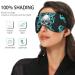 Xigua Skull Breathable Sleeping Eye Mask - Cool and Comfortable Eye Cover for Summer Rest - Elastic Contoured Blindfold for Men and Women - Perfect for Travel - Buy Online on GoSupps.com