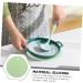 Zerodeko Air Fryer Silicone Liner 5pcs Liners Reusable Pad Practical Kitchen Air Mats Round Silicone Liner Fryer Mat - Buy Online on GoSupps.com