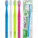 PRO-SYS Soft Toothbrush for Sensitive Teeth & Gums - ADA Accepted - Pack of 4 - Buy Online on GoSupps.com