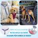 Buy Slowton 2-in-1 Dog Car Seat Belt | Adjustable & Reflective Headrest Retention | Universal Buckle | G.Hellblau - 2PCS - Buy Online on GoSupps.com
