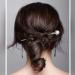 3-Piece Chinese Hair Stick & Japanese Hairpin Set - Pearl Rhinestone Flower Hair Accessories for Women - Vintage Tassel Chignon Jewelry - Traditional Style - Buy Online on GoSupps.com