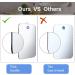 Fogless Shower Mirror Set for Shaving and Makeup - 2 Sizes - Fog-Free Bathroom and Travel Mirror - Buy Online on GoSupps.com