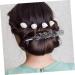 minkissy clips hair jewelry girls hair accessories hair accessories for girls hair clip women hairpin girls hairpin rhinestone hairpin large hairpin decorate women's Metal crystal - Buy Online on GoSupps.com
