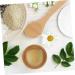 Angoily 1 Set Four Piece Facial Mask Bowl Skin Stirring Bowl Spachella Silicone Diy Mask Tool Silicone Facial Brush Essential Oil Bowl Facial Tool Hair Clay Wooden Crafts Mix - Buy Online on GoSupps.com