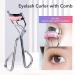 Classic Eyelash Curler with Comb - Wide Angle Fit, Portable Beauty Tool for Daily Makeup - Buy Online on GoSupps.com