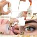 Wansiven Eyelash Extension Glue Cluster Eyelash Glue Kit Dry Time 3-5 Sec 8 Weeks Stay Professional Black Eyelash Extension Glue for Semi Permanent Eyelashes 5ml - Buy Online on GoSupps.com