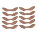 SPYMINNPOO Nasal Strips 10pcs Nasal Congestion Strips Reduce Snoring Improve Sleep Quality Nasal Congestion Relief Patch