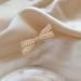 2 Pcs Handmade Pearl Bow Hair Clips - Elegant Gold Hairpins for Women & Girls | Hair Accessories for Party, Wedding & Daily Styling - Buy Online on GoSupps.com