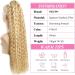 30 Long Curly Drawstring Ponytail Extension | Synthetic Hairpiece for Women - P18/613 - Buy Online on GoSupps.com