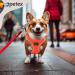 Petex Dog Harness for Small & Medium Dogs - TUV Tested Air Mesh Reflective & Breathable - Neon Orange XS - Made in Europe - Buy Online on GoSupps.com