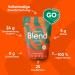Orangefit Vegan Protein Blend - Vanilla | 5g BCAAs | 3 Plant-Based Proteins + Turmeric | 750g (30 Shakes) - International Shipping - Buy Online on GoSupps.com