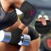 ANGGREK Elbow Brace - Stretchy Knit Fabric with Silicone Pad for Shock Relief | Anti-Collision Sports Elbow Protector & Support Arm Sleeve (L) - International Shipping Available - Buy Online on GoSupps.com