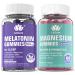 1 Pack Melatonin Gummies + 2 Pack Magnesium Gummies