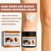 Strong whitening cream for dark knees and elbows The most popular whitening cream in 2023 Dark spot correcting cream Whitening cream for the intimate area Moisturizing the skin - Buy Online on GoSupps.com