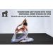 Gorilla Mats Premium Large Yoga Mat 6' x 4' x 8mm - Non-Toxic, Non-Slip Barefoot Exercise Mat for Home Workouts - Onyx Black/Grey - Buy Online on GoSupps.com