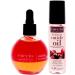 Cuccio Naturale Revitalizing Cuticle Oil Duo Pack Pomegranate & Fig- 75ml and 10ml Roll-on Pomegranate 85 ml (Pack of 1) - Buy Online on GoSupps.com