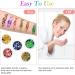 AOOWU Chunky Glitter 12 Colors - Festival Nail, Body, and Hair Glitter Powder - Holographic Cosmetic Glitter for DIY Art - (A) - Buy Online on GoSupps.com