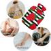 Shop Naanle Striped Strawberry Heat Bottle - 1L Transparent Hot Water Bottle for Bed Hand & Foot Warmer Pain Relief & Heat Therapy | International Shipping Available - Buy Online on GoSupps.com