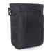 Tactical Molle Drawstring Magazine Dump Pouch, Adjustable Military Utility Belt Fanny Hip Holster Bag Outdoor Ammo Pouch Black
