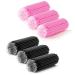 Annhua 600Pcs Micro Applicators Brushes Disposable Application Brushes for Makeup Eyelash Extensions Dental Care and Cleaning (Pink Blue Purple) Mix600