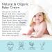 Natural Organic Baby Cream - SoCal Suds | Gentle Moisturizer for Sensitive Skin | Nourishing Aloe & Coconut | Unscented Newborn Skincare 2-Pack - Buy Online on GoSupps.com