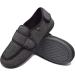 JBTNBX Men's Diabetic Shoes - Extra Wide Width, Memory Foam Comfort, Non-Slip Slippers for Elderly with Edema, Arthritis, Fasciitis - Striped Gray - Buy Online on GoSupps.com
