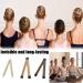 6 PCS Bun Makers For Hair Women's Hair Bun Hair Bun Hair Donut Bun Fast Easy Snap Doughnut Styling French Twist Fold Wrap Design Hair Donut Bun Make For Girls Women Hair Bun Maker(3 Colors) - Buy Online on GoSupps.com