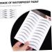 Ipetboom 24 Sheets Waterproof Eyebrow Stickers Men Black Hair-like Eyebrows Stickers Man Water Proof Template 21x15cmx2pcs Blackx2pcs - Buy Online on GoSupps.com
