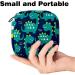 Sweet Green Dinosaur Women's Binding Bag - Large Menstrual Cup Pocket & Zipper - Perfect for Panty Liners Tampons & Periodic Insoles - Buy Online on GoSupps.com
