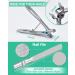 Podiatrist-Approved Toenail Clippers for Thick & Ingrown Nails - Stainless Steel Grooming Tool for Men & Women - Buy Online on GoSupps.com