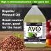 AVO 100% Grapeseed Oil - Non GMO, 1 Gallon, No Preservatives Added - Buy Online on GoSupps.com