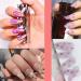 24 Color/Set 3D Butterfly Nail Art Glitter Sequins - Colorful Sparkle Sticker Decals for Manicure - Buy Online on GoSupps.com