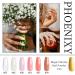 Phoenixy Poly Nail Gel Kit | 6 Colors Extension Gel with 36W UV/LED Lamp | Manicure Beginner Gift Set - Buy Online on GoSupps.com