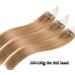14" Micro Loop Human Hair Extensions Real Remy Straight 50g Micro Beads Hair Extensions 0.5g/s 100 Strands Durable Ring Beads #27 Dark Blonde - Buy Online on GoSupps.com