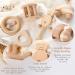 Promise Babe Montessori Rattle Set - Wooden Infant Puzzle Toy Collection - Buy Online on GoSupps.com