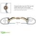 Buy Sprenger NOVOcontact Double-Breasted Olive Head Snaffle 14mm - SENSOGAN 1 Piece for Superior Control | Fast International Shipping - Buy Online on GoSupps.com