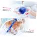 Buy Hemoton 4 Pcs Long Bath Towel & Silicone Body Scrubber for Men | Body Care Spa Essentials | International Shipping Available - Buy Online on GoSupps.com