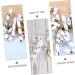 Alipis 4pcs Christmas Candy Cane Ornament Candy Canes Tree Pendants Christmas Adornments Christmas Tree Silver 7x2.5cm - Buy Online on GoSupps.com