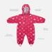 LittleLife Children's Waterproof Fleece-Lined All-In-One Puddle Rain Suit - Pink Flowers 12-18 Months - Buy Online on GoSupps.com