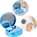 GLEAVI Glasses Case & Holder Organizer - 2 Sets Terrarium Style - Blue 7.5x7.5cm - International Shipping Available - Buy Online on GoSupps.com