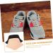 FOMIYES 4 Pairs Sneaker Heel Stickers - Thicken Heel Pads & Protectors for Shoes | Black 11.3X8CM - Buy Online on GoSupps.com