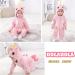 Doladola Unisex Baby Unicorn Romper 18-24 Months | Flannel One Piece Pajamas for Spring & Autumn - Buy Online on GoSupps.com