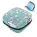 Javenproeqt 1 piece of women's bonds large women's bandages Organizer Reusable first period pocket for girls women women - 17 x 17 x 12 cm/avocados on marine stripes multicolored 03