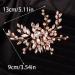 Teyglen Full Rhinestone Bride Wedding Hair Comb - Gold Crystal Bridal Hairpiece for Women - Buy Online on GoSupps.com