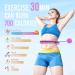 JKSHMYT Smart Weighted Fit Hoop Plus Size for Adults Weight Loss  Hula Circle-2 in 1 Infinity Fitness Hoop  24 Links Detachable & Size Adjustable  with Ball Auto Rotate 360 Degree for Women 24 Links-Purple 47-58" - Buy Online on GoSupps.com