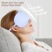 Silk Sleep Mask for Women Men - Adjustable Light Comfortable Eye Shade Cover (Blue) - Buy Online on GoSupps.com