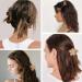 16 PCS Small Matte Claw Hair Clips for Women & Girls - Strong Hold NonSlip Design in Multi Color - Cute Hair Accessories for Thin Hair - 4 Shapes Included - Buy Online on GoSupps.com