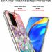 Buy Miago Slim TPU Phone Case for Xiaomi Mi 10T Pro | Marble Series Bumper Cover in Pink Green - Scratch-Resistant & Stylish - Buy Online on GoSupps.com