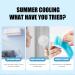 Cool Spray for Summer | Household Instant Cooling Spray - Natural Plant Extracts Cooling Artifact for Camping Outings Hiking Picnic Traveling - Buy Online on GoSupps.com