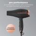 CONAIR INFINITIPRO 1875 Watt AC Motor Pro Hair Dryer with Ceramic Technology Black & Infinitipro Rose Gold Ceramic Flat Iron 1-Inch Hair Dryer + Ceramic Flat Iron 1-Inch - Buy Online on GoSupps.com